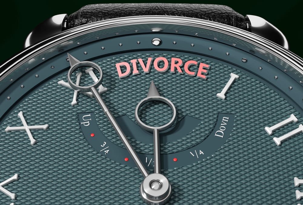 DIVORCE TIMING 1 Divorce timing
