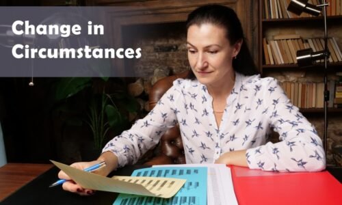 change in circumstances in New Jersey
