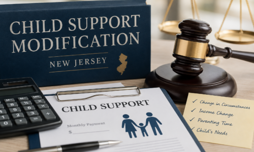child support modification in New Jersey