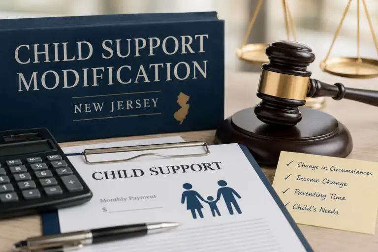 child support modification in New Jersey